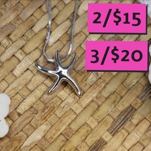 2/$15 NWT fashion starfish necklace nautical